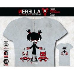 Nerella Y Los Diablos di AlePop T-Shirt In your Face Comix da Donna Taglia S
