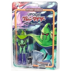 FRANKENTOYS UFO ROBOT GOLDRAKE FT02 2 VEGAN SOLDIER VARIANT MINI VINTAGE FIGURE 12CM