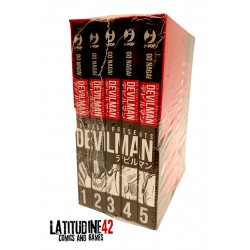 DEVILMAN SERIE COMPLETA 1/5 BOX FUMETTO MANGA JPOP NUOVI ITALIANO