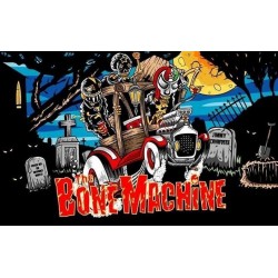 The Bone Machine Adesivo Stikers "Kustom Band" Billy’s Bones Rock'n'Roll
