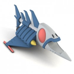 ANIME ROBOT COLLECTION 43 ASTRONAVE DI ROBOLEON DAIKENGO FIGURE