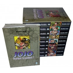 BIZZARRE AVV. JOJO STARDUST CRUSADERS SERIE COMPLETA 1/10 MANGA STAR COMICS NUOVI