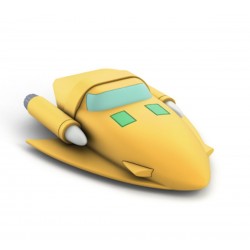 ANIME ROBOT COLLECTION 57 GETTER ROBOT MACHINE BEAR FIGURE