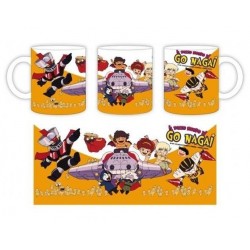 MUG IL PAZZO MONDO DI GO NAGAI TAZZA IN CERAMICA ORANGE ARANCIO NEW