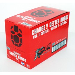 BANDAI SUPER MINIPLA GETTER ROBOT S.1 SET DI 3 PEZZI GETTER 1 2 3 NEW