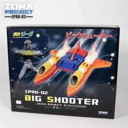 HL PRO ZPRO 02 JEEG ROBOT D'ACCIAIO BIG SHOOTER DIE CAST FIGURE