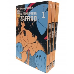 LA PRINCIPESSA ZAFFIRO DI OSAMU TEZUKA SERIE COMPLETA 1-3 JPOP FUMETTO MANGA